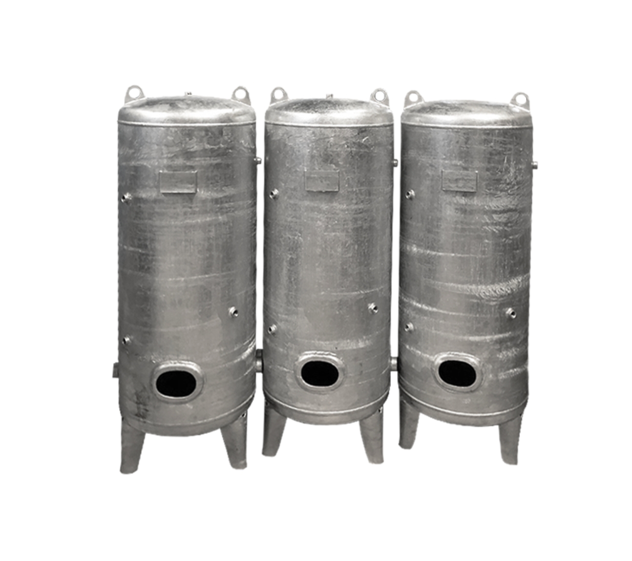 ถังน้ำสังกะสี / Water Tank By Galvanizen Steel Sheet